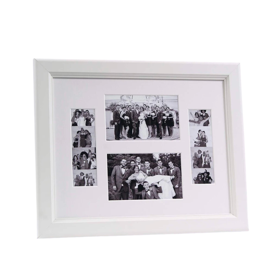 2-2x6 Photo Booths with 2-4x6 Photos Frame