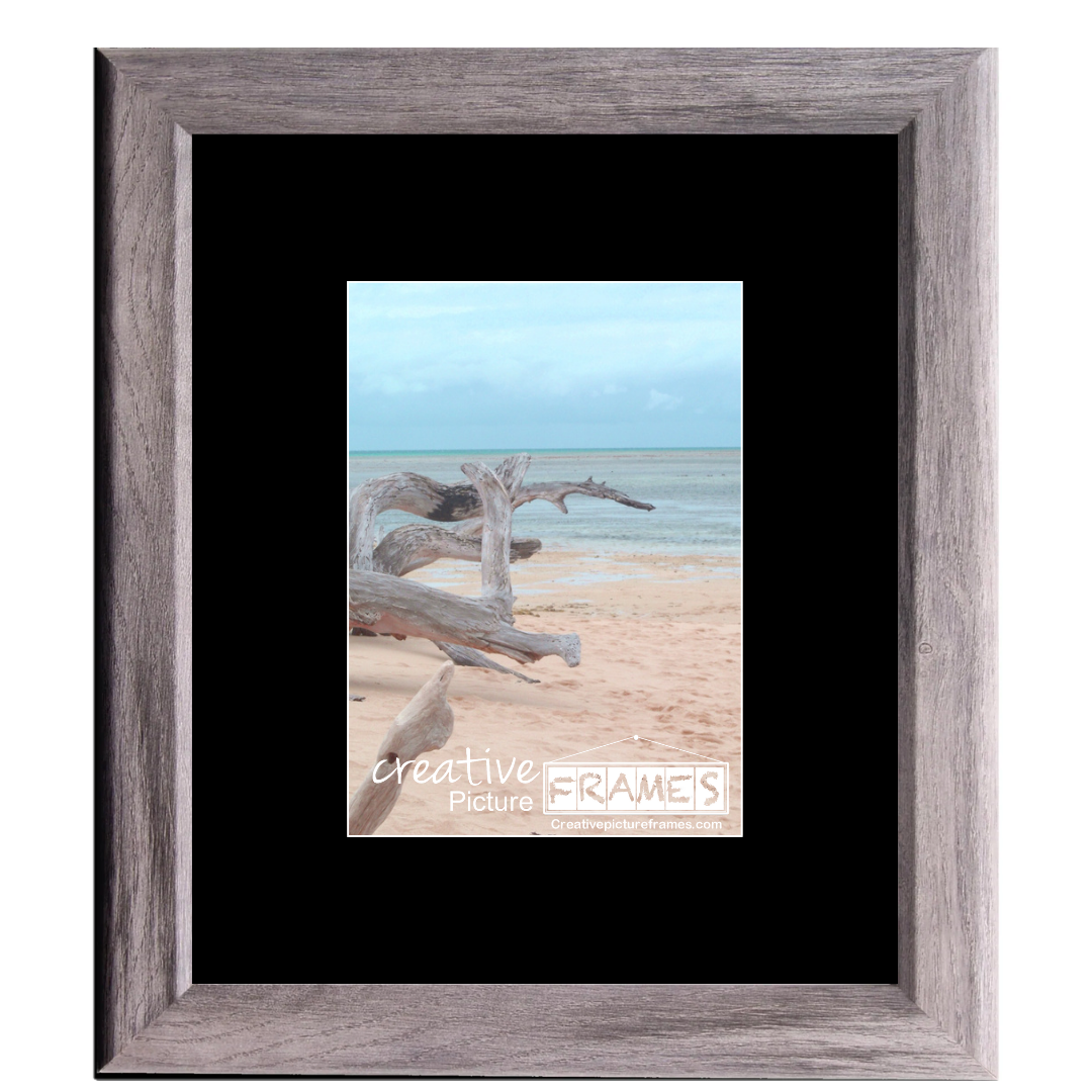 5x7 -inch 1-10 Opening Hamptons Driftwood Picture Frame Collage