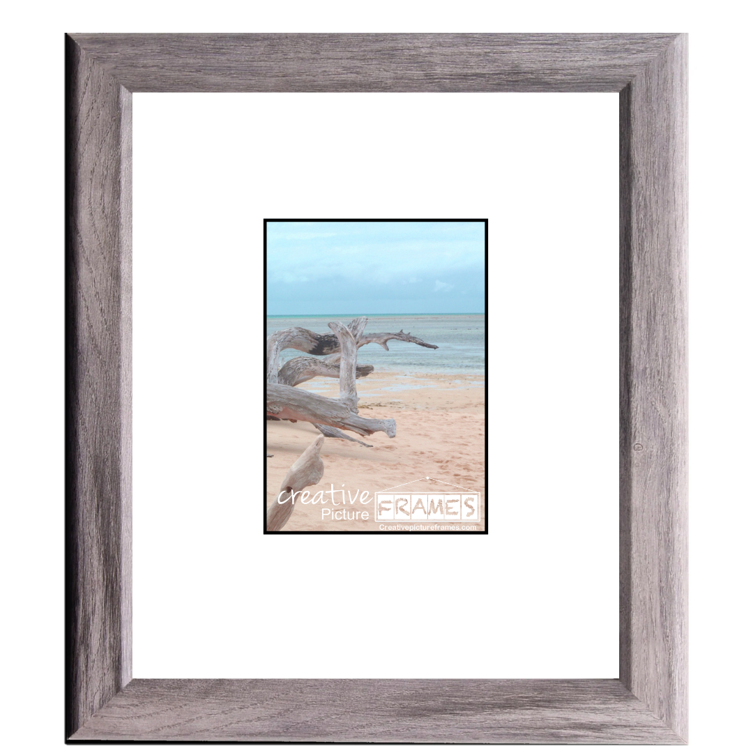 4x6 -inch Multi 1-14 Opening Hamptons Driftwood Picture Frame Collage