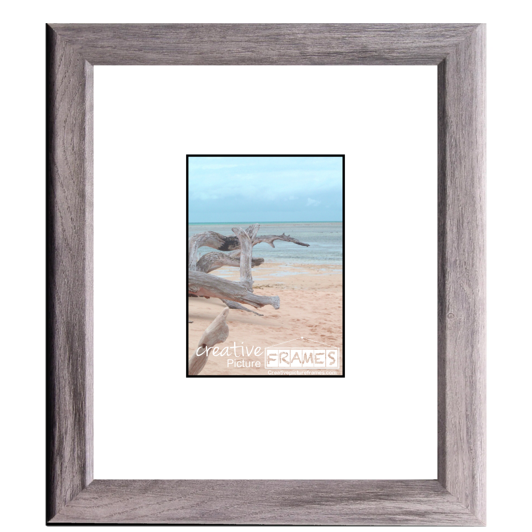 4x6-inch Multi Opening Driftwood Picture Frame