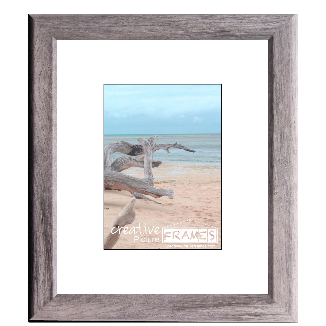 5x7 -inch 1-10 Opening Hamptons Driftwood Picture Frame Collage