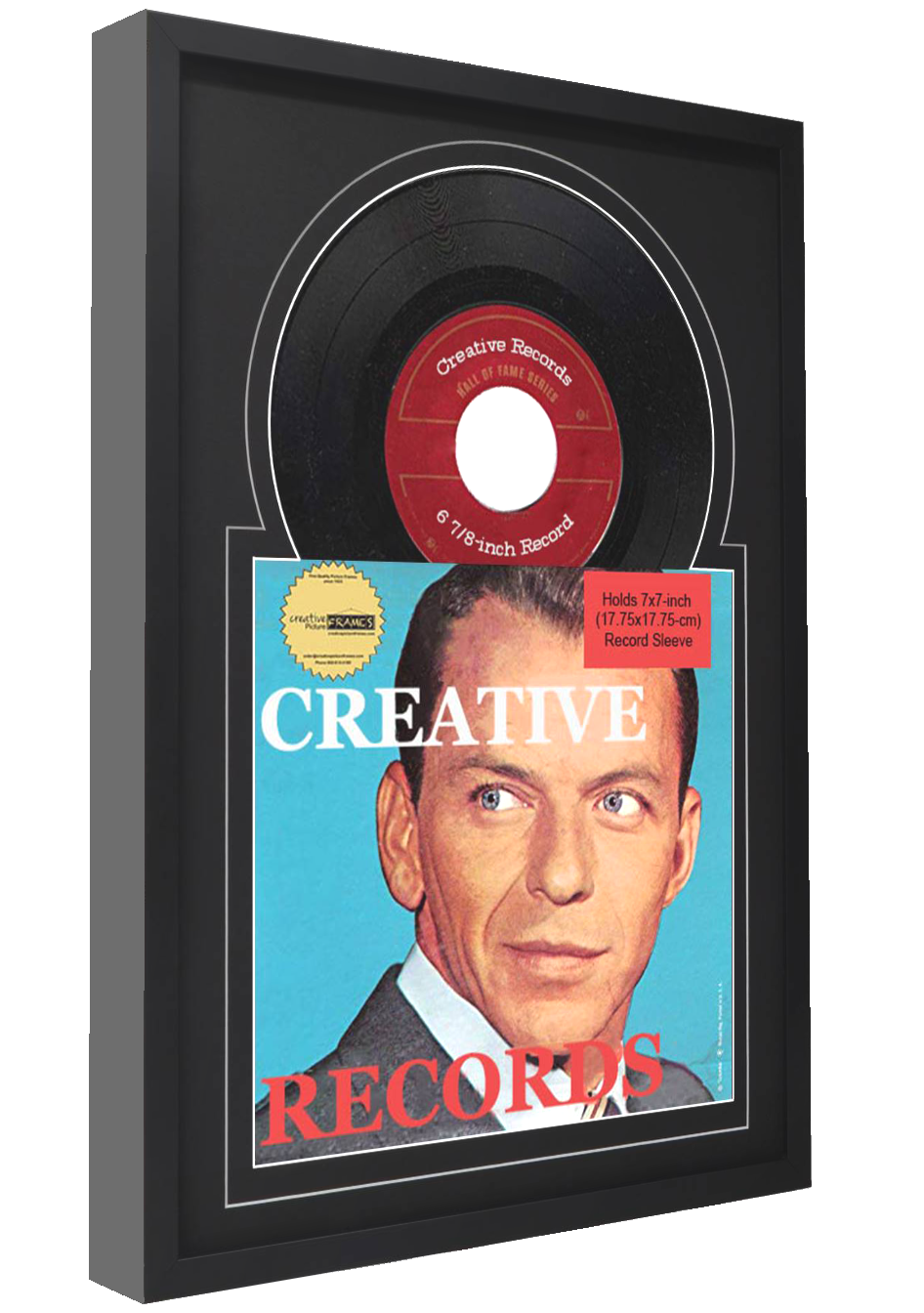 7" Manhattan Black Jukebox Frame