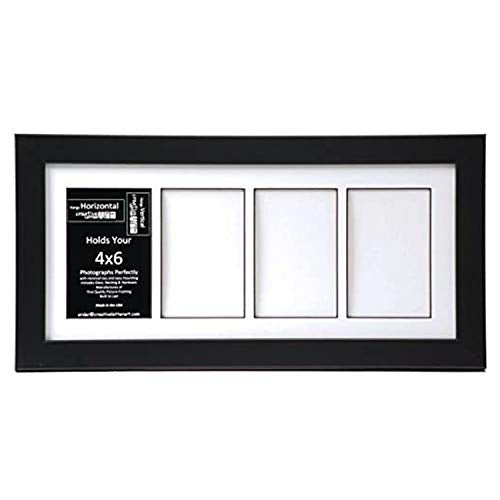 4x6 -inch Multi 1-14 Opening Manhattan Black Picture Frame Collage