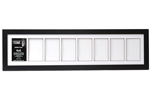 4x6 -inch Multi 1-14 Opening Manhattan Black Picture Frame Collage