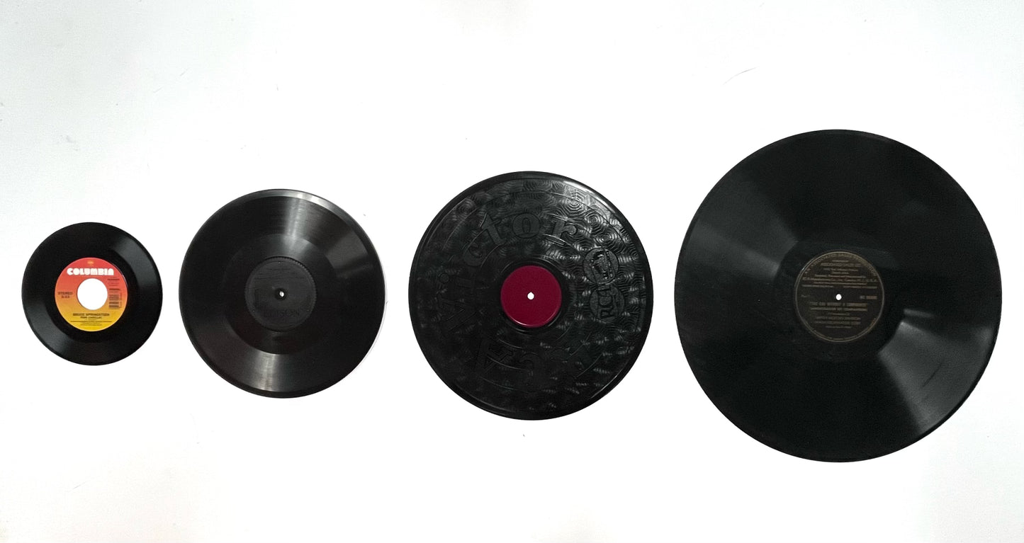 12" Boombox Double Album Manhattan Black Vinyl Record Frame