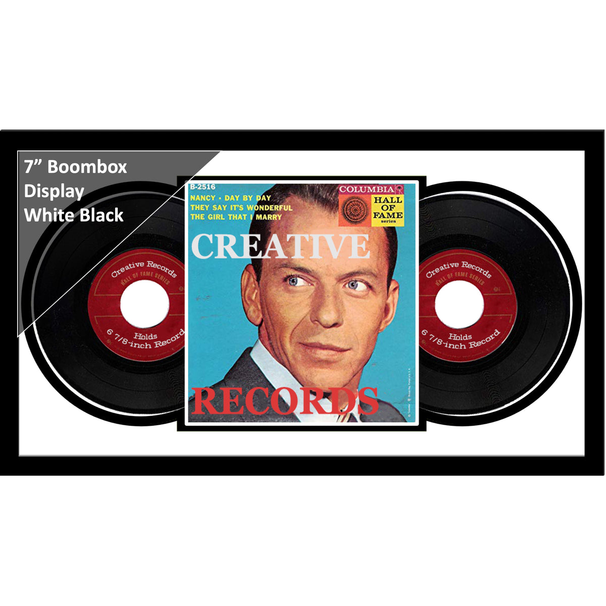 7" Double Boombox Frame