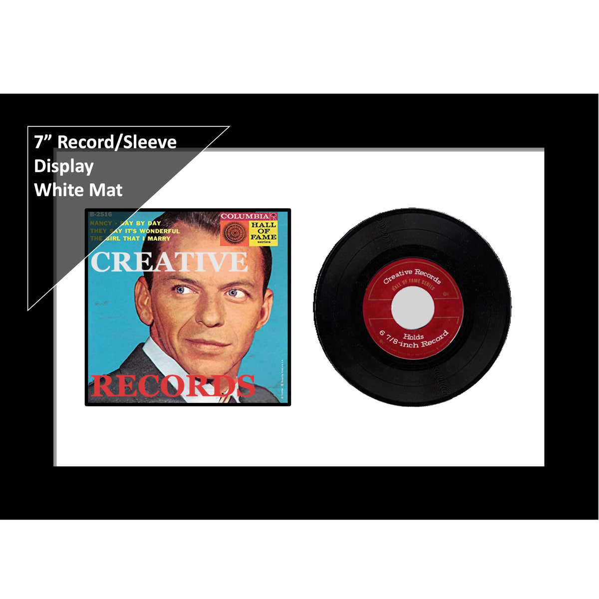 7" Record Frame with Sleeve