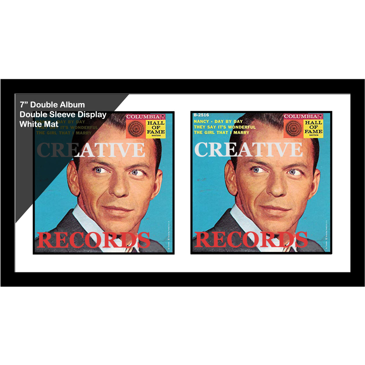 7" Double Record Sleeve Frame
