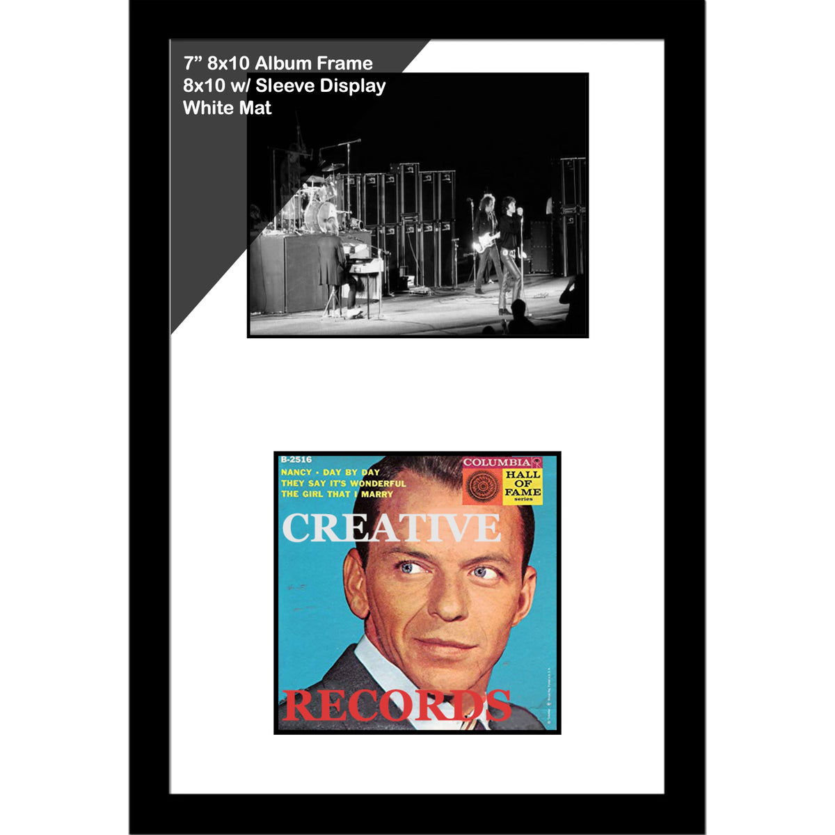 7" Sleeve with 8x10 Photo Record Frame