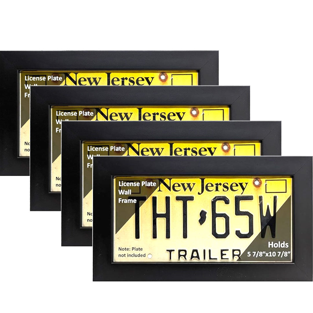 5 7/8 by 10 7/8-inch License Plate Wall Frame