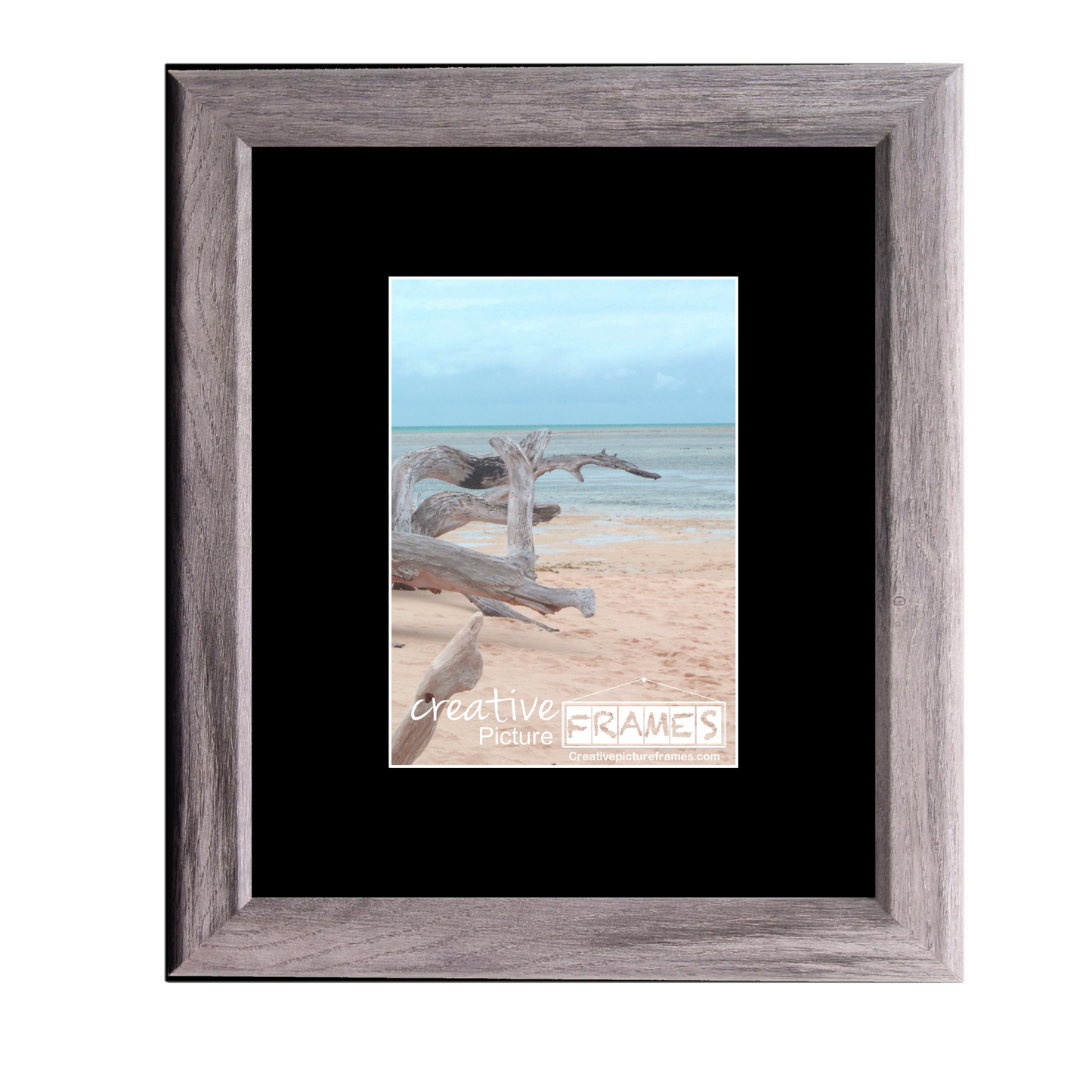 5x7 -inch 1-10 Opening Hamptons Driftwood Picture Frame Collage