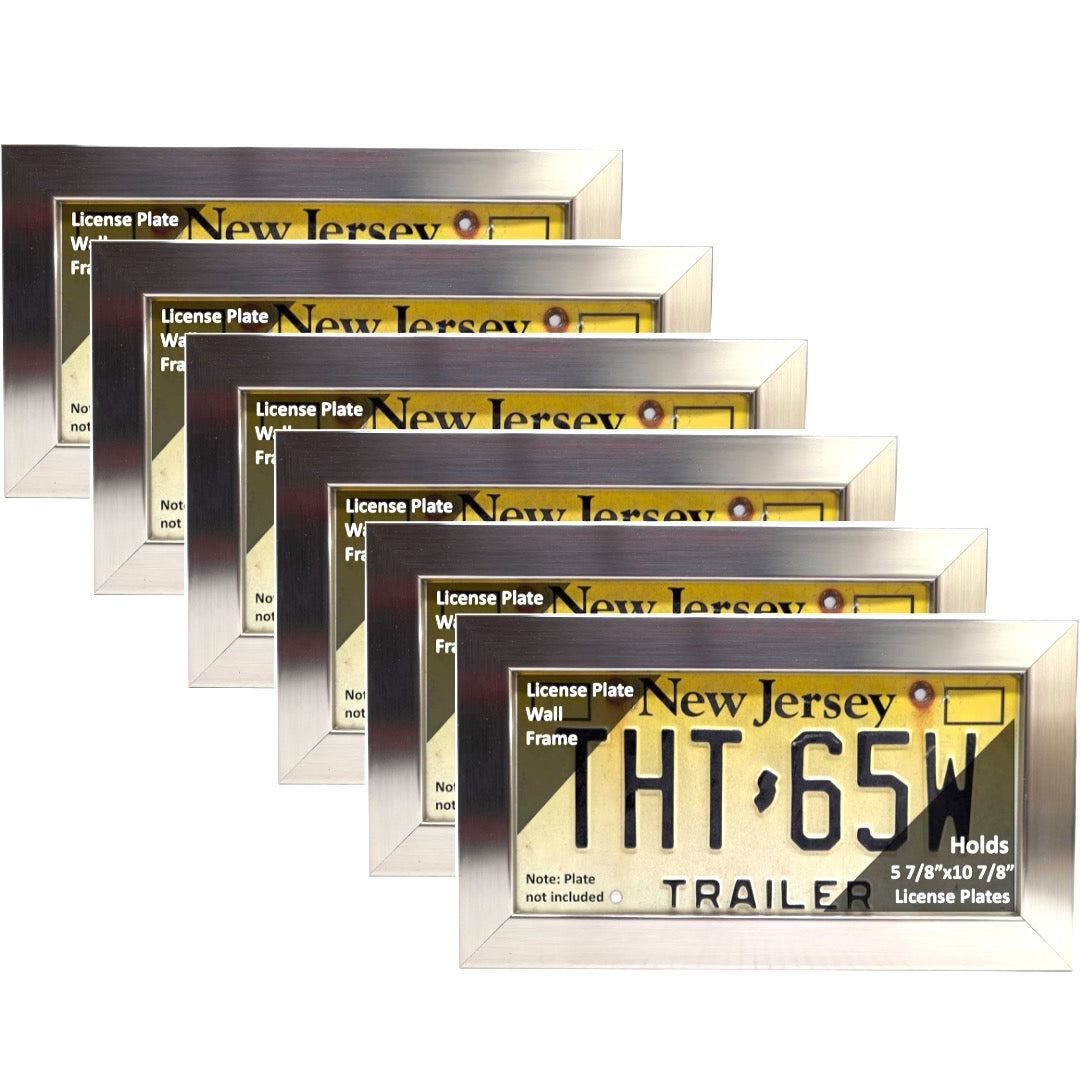 5 7/8 by 10 7/8-inch License Plate Wall Frame