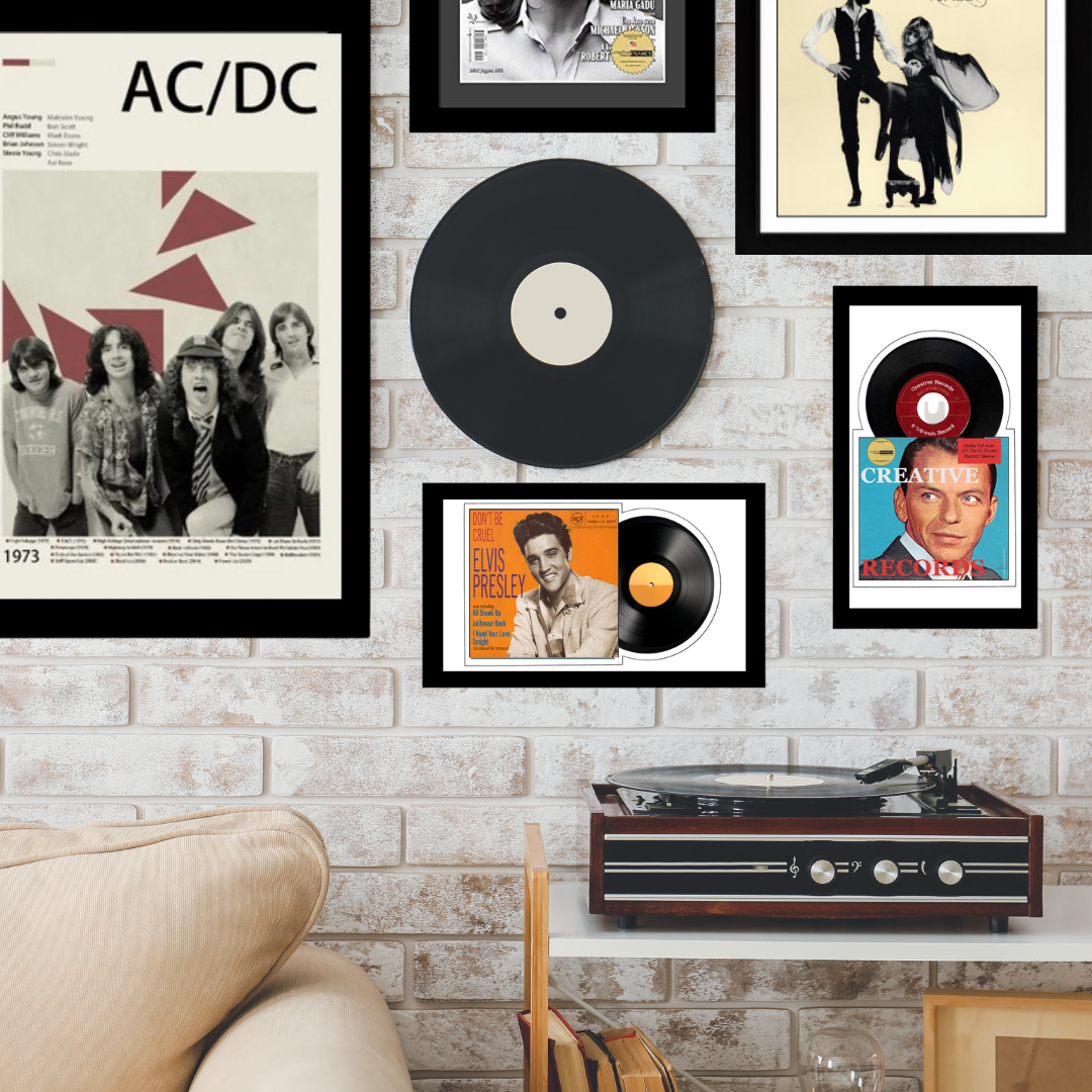 7" Manhattan Black Jukebox Frame