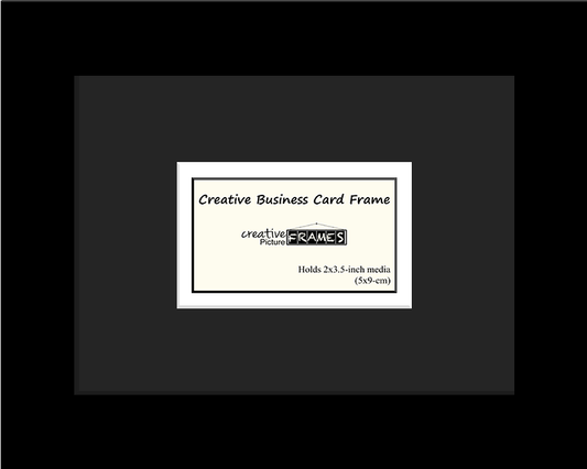Multi Opening Business Card Frame