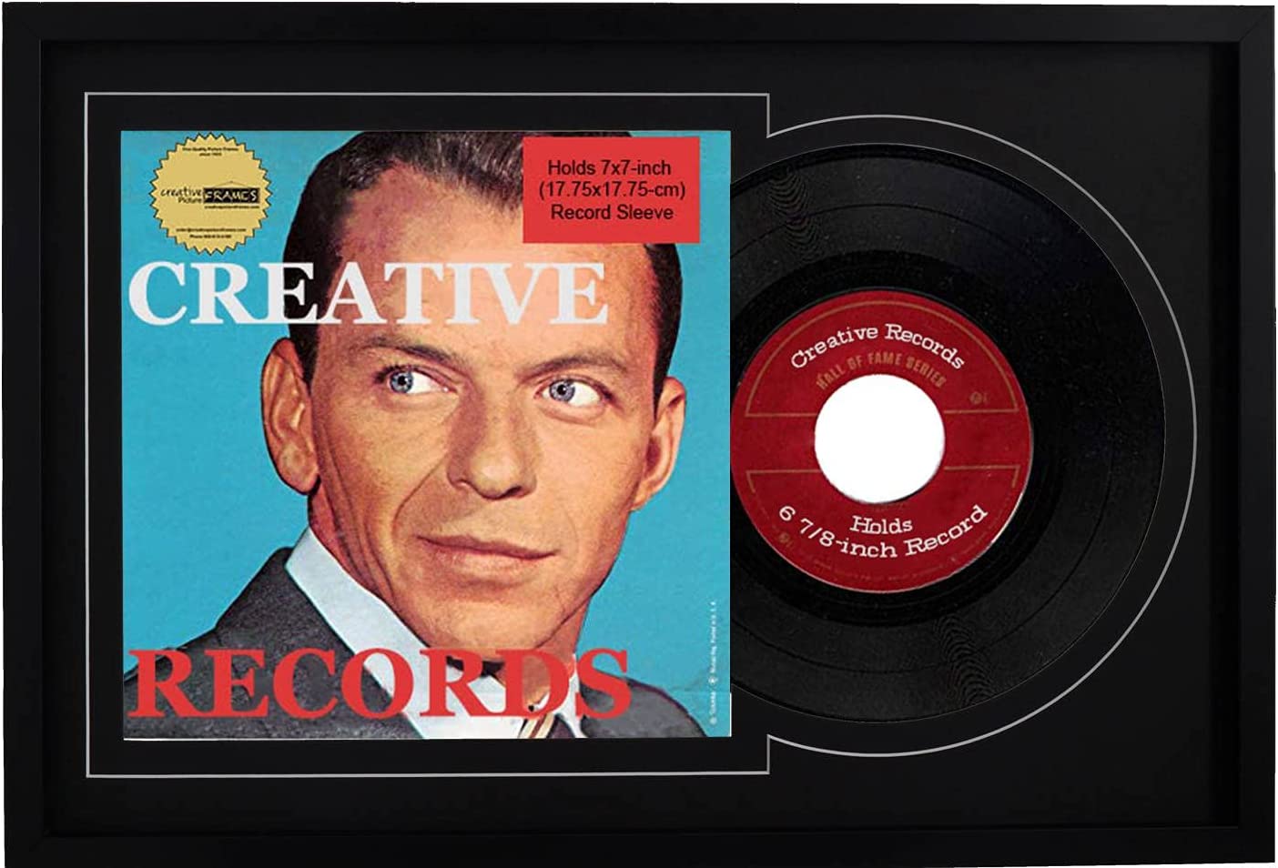 7" Manhattan Black Jukebox Frame