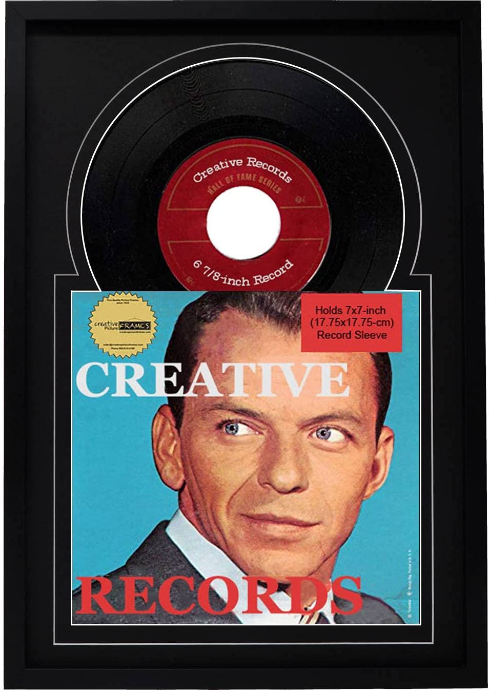 7" Manhattan Black Jukebox Frame