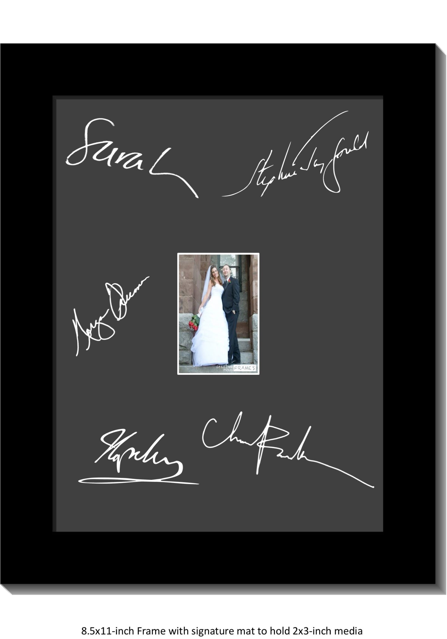 8.5x11 Signature Board for 15 Signatures