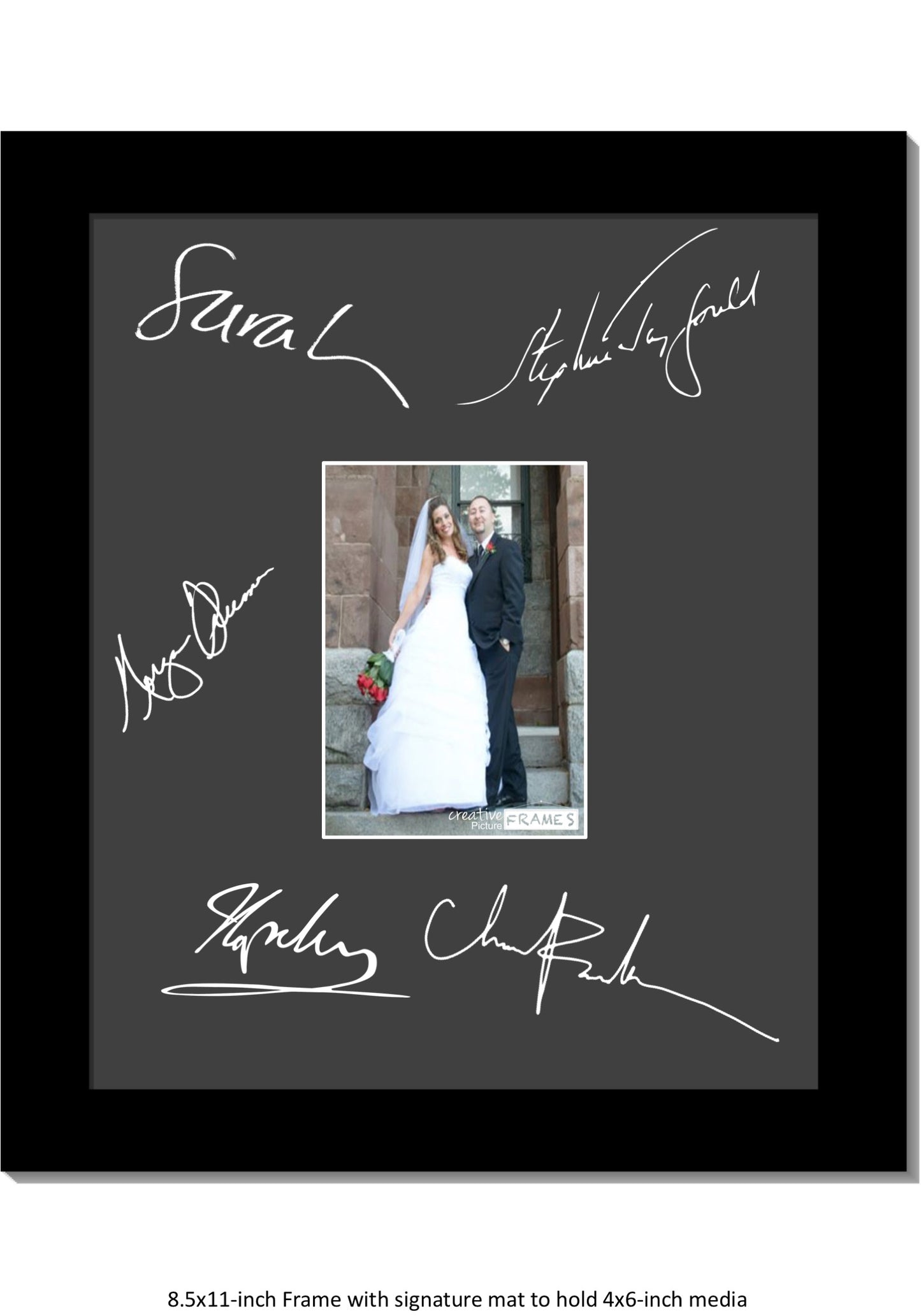8.5x11 Signature Board for 15 Signatures