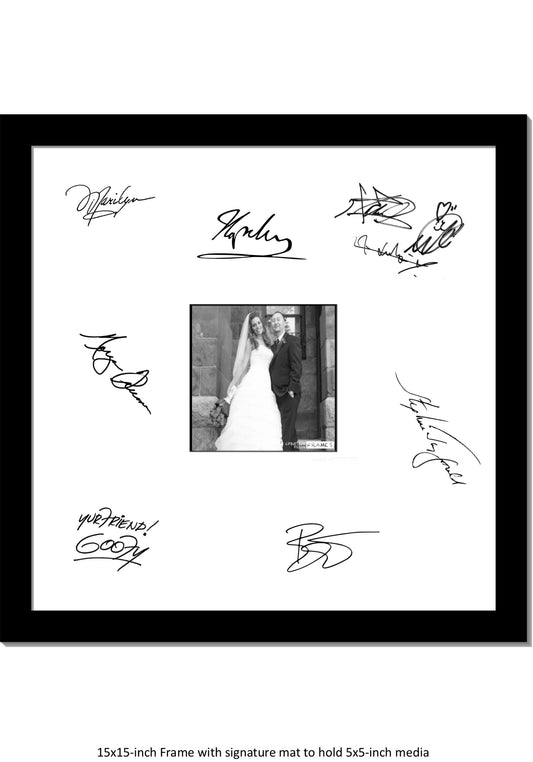 15x15 Signature Board for 35 Signatures