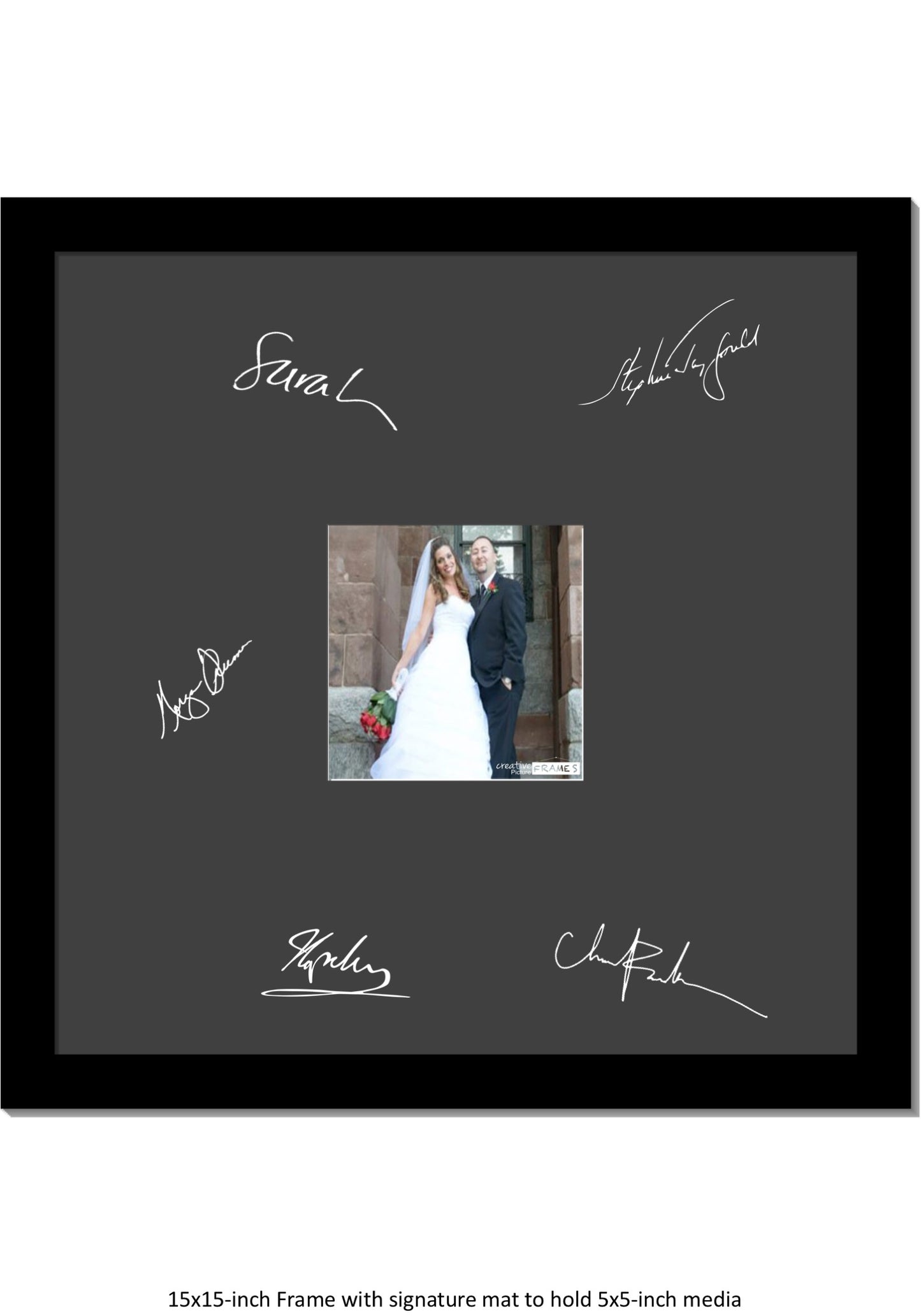 15x15 Signature Board for 35 Signatures