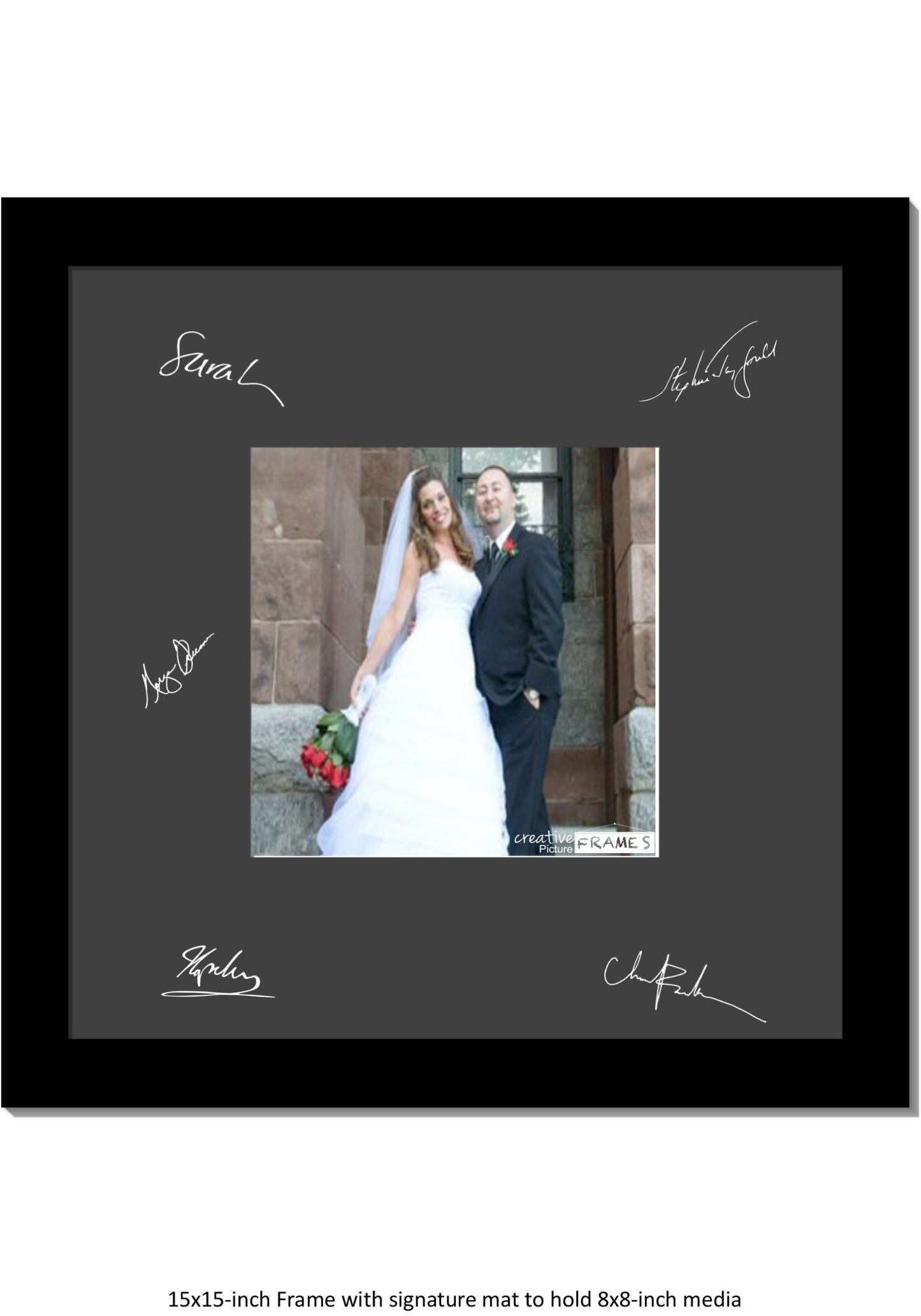 15x15 Signature Board for 35 Signatures