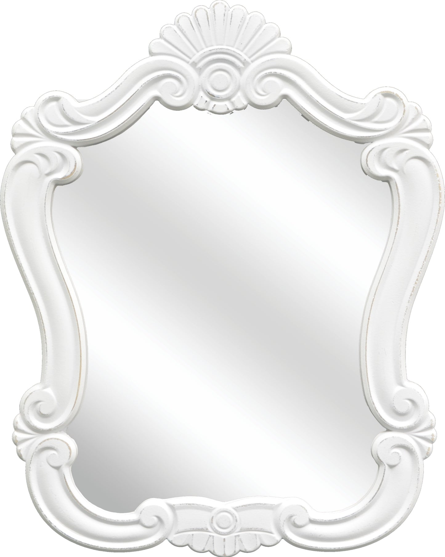 Venice White Accent Mirror