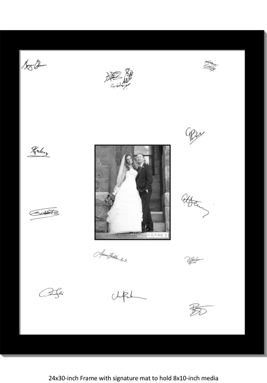 24x30 Signature Board for 150 Signatures