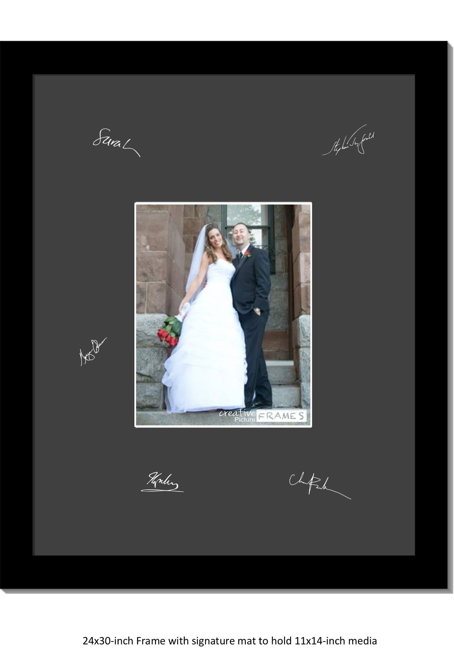 24x30 Signature Board for 150 Signatures