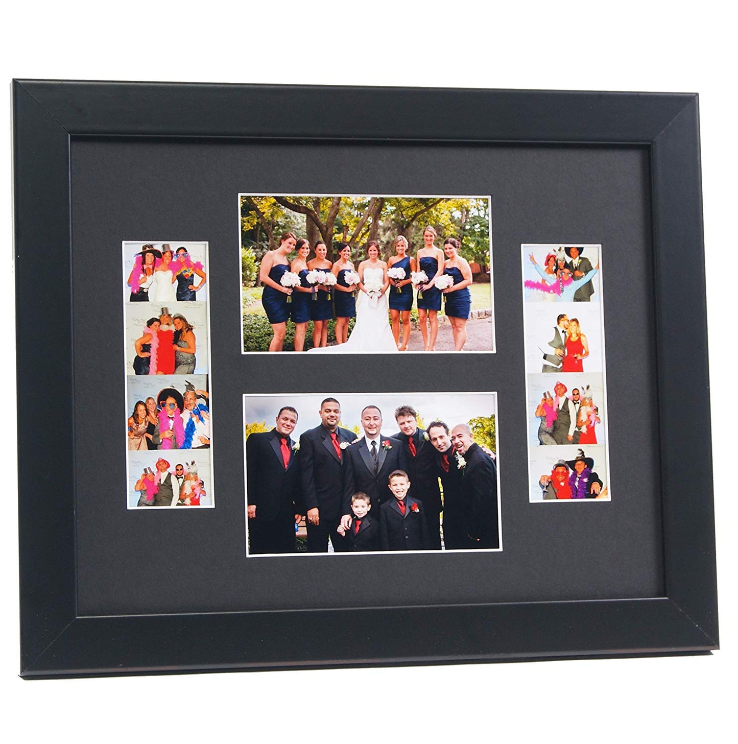 2-2x6 Photo Booths with 2-4x6 Photos Frame