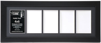 4x6 Small Multi Opening Manhattan Black