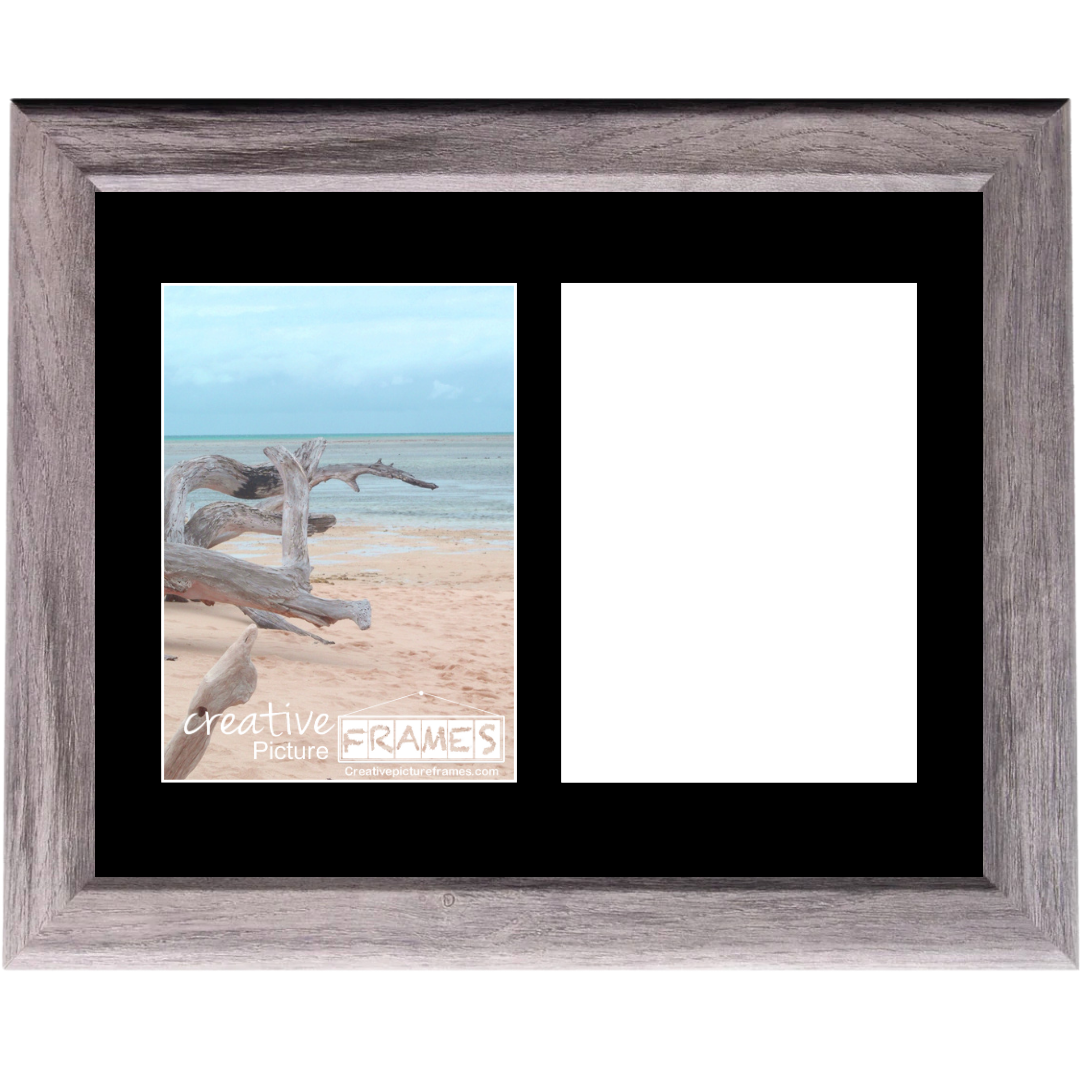 5x7-inch 2-8 Opening Driftwood Picture Frame