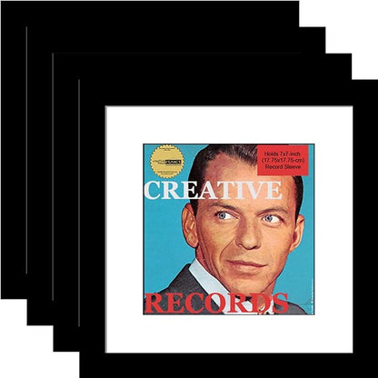 45 Single Cover Record Frame Displays 7" LP Vinyl