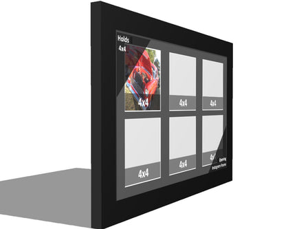 4x4 Multi Opening Picture Frame