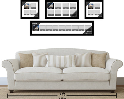 4x4 Multi Opening Picture Frame