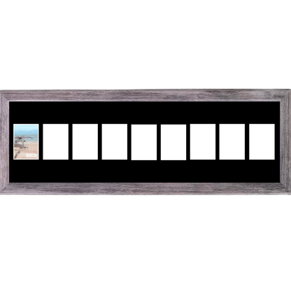 4x6-inch Multi Opening Driftwood Picture Frame