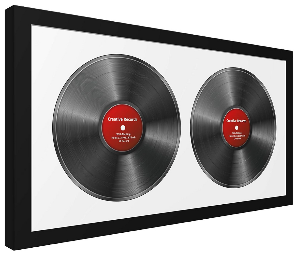 12" Double Disc LP Record Frame
