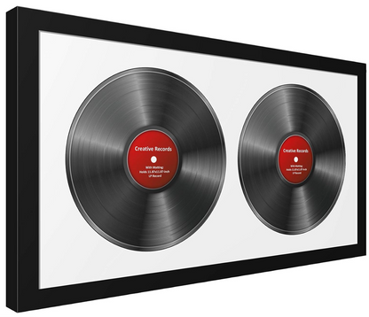 12" Double Disc LP Record Frame