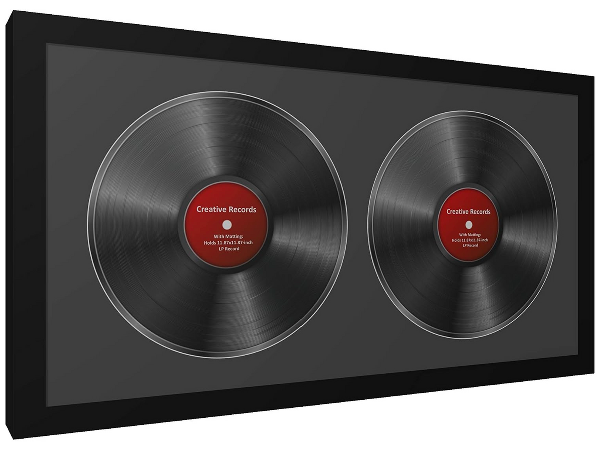 12" Double Disc LP Record Frame