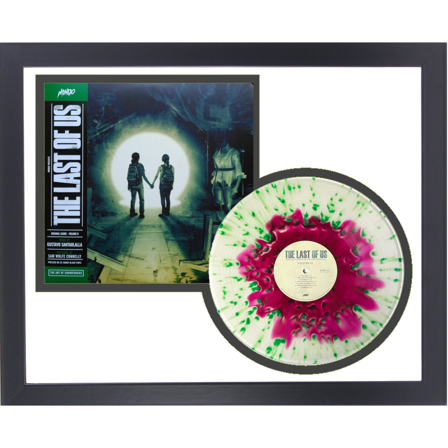 12" Offset Jukebox Frame with Double Mat