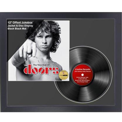 12" Offset Jukebox Frame with Double Mat