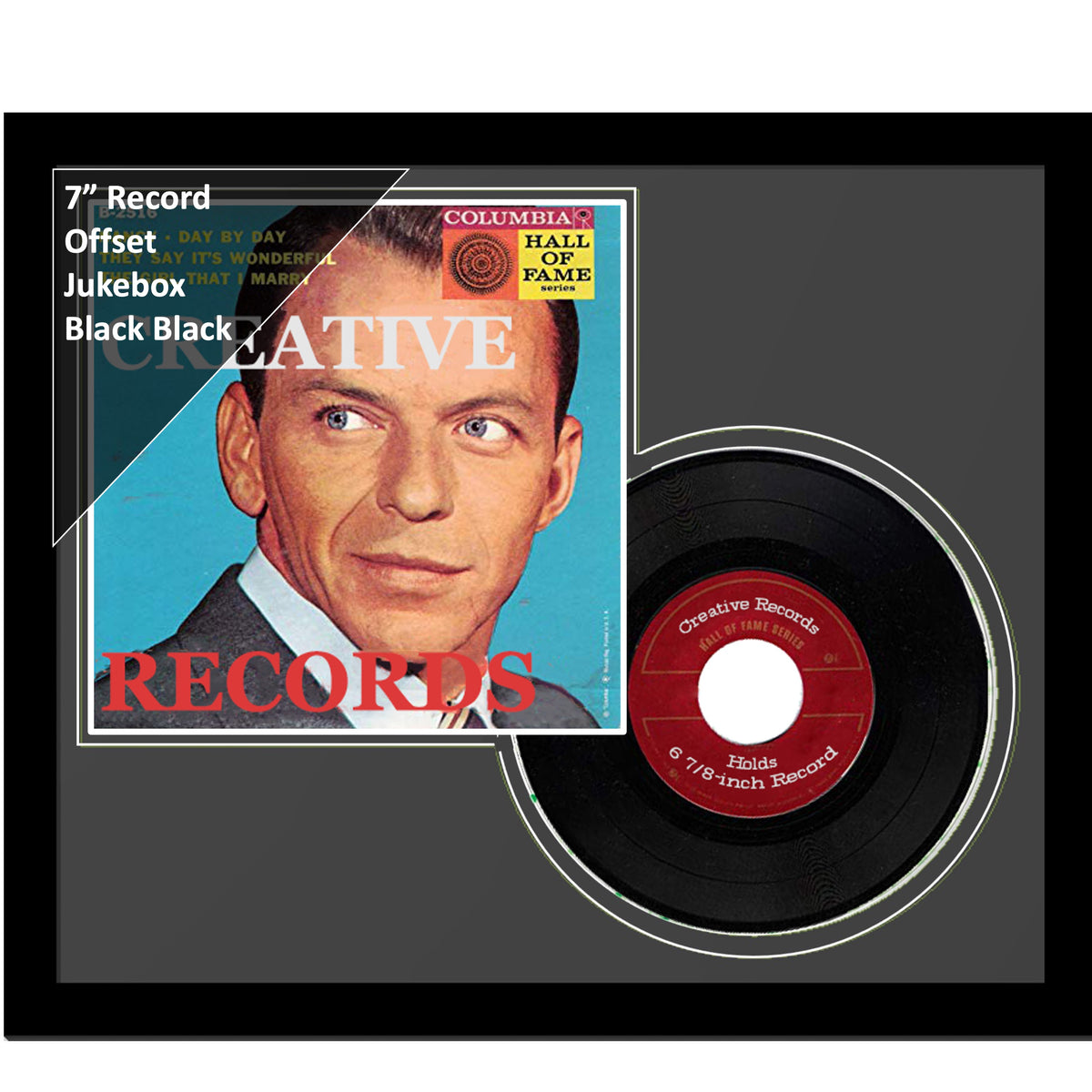7" Offset Jukebox Frame