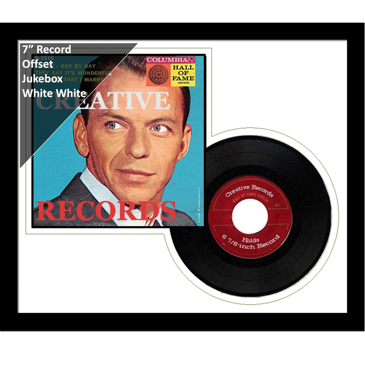 7" Offset Jukebox Frame