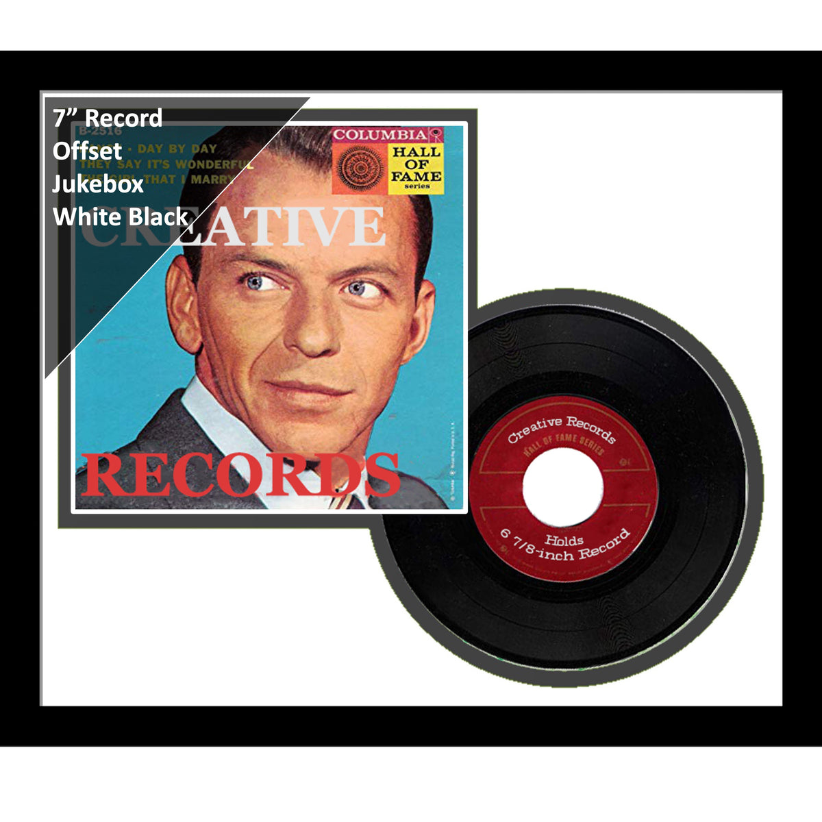 7" Offset Jukebox Frame