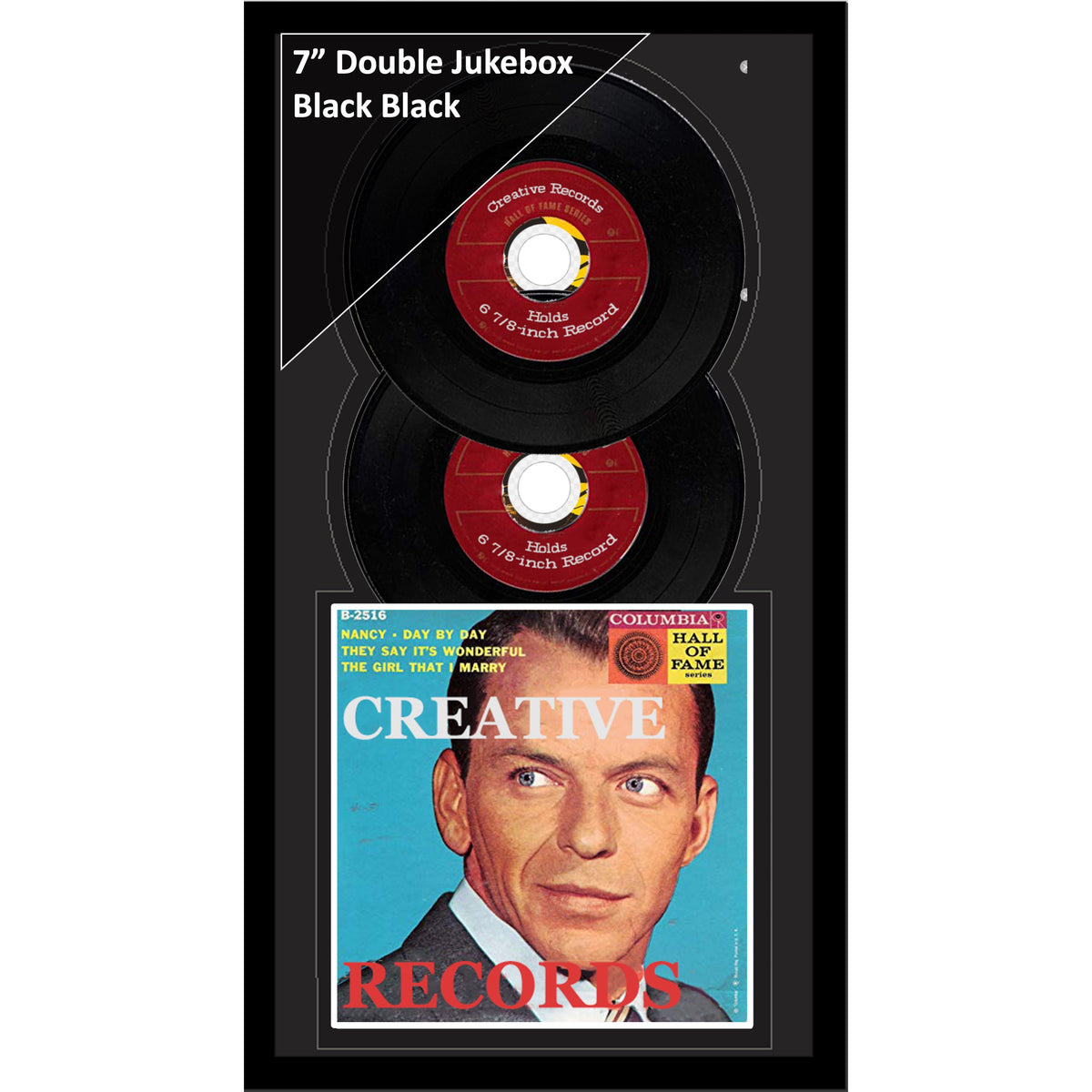 7" Double Jukebox Frame