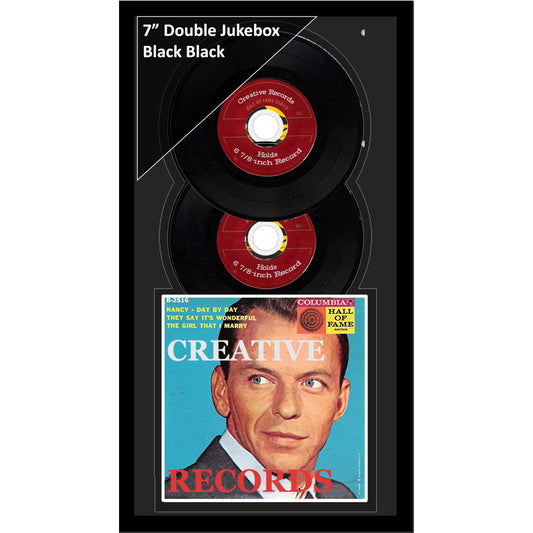 7" Double Jukebox Frame