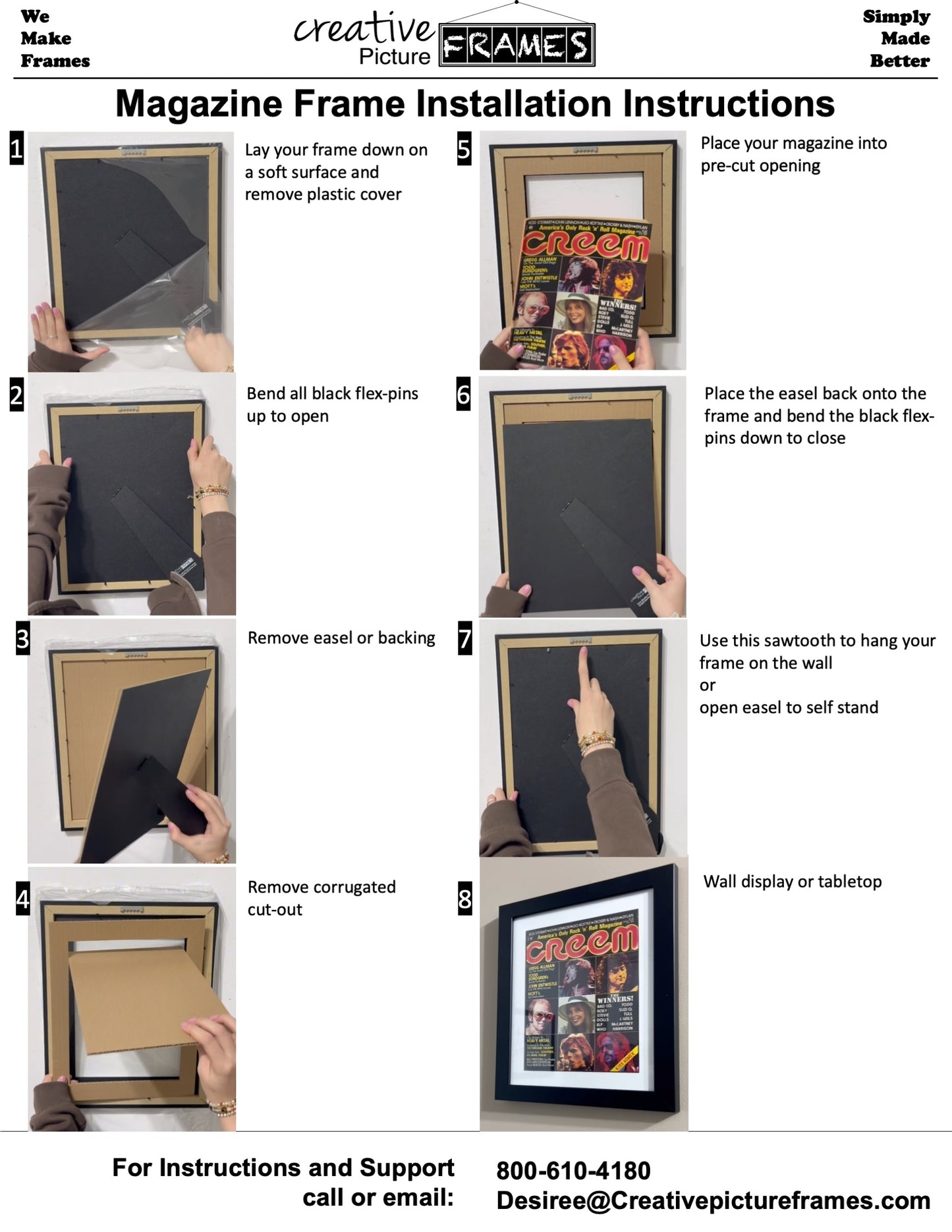 Double Magazine Frame