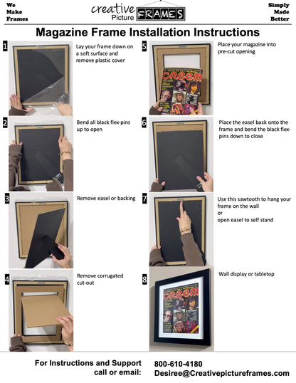 Double Magazine Frame