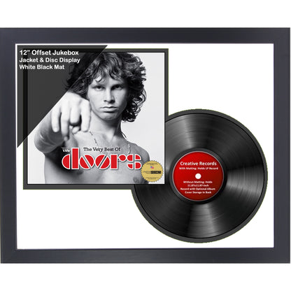 12" Offset Jukebox Frame with Double Mat