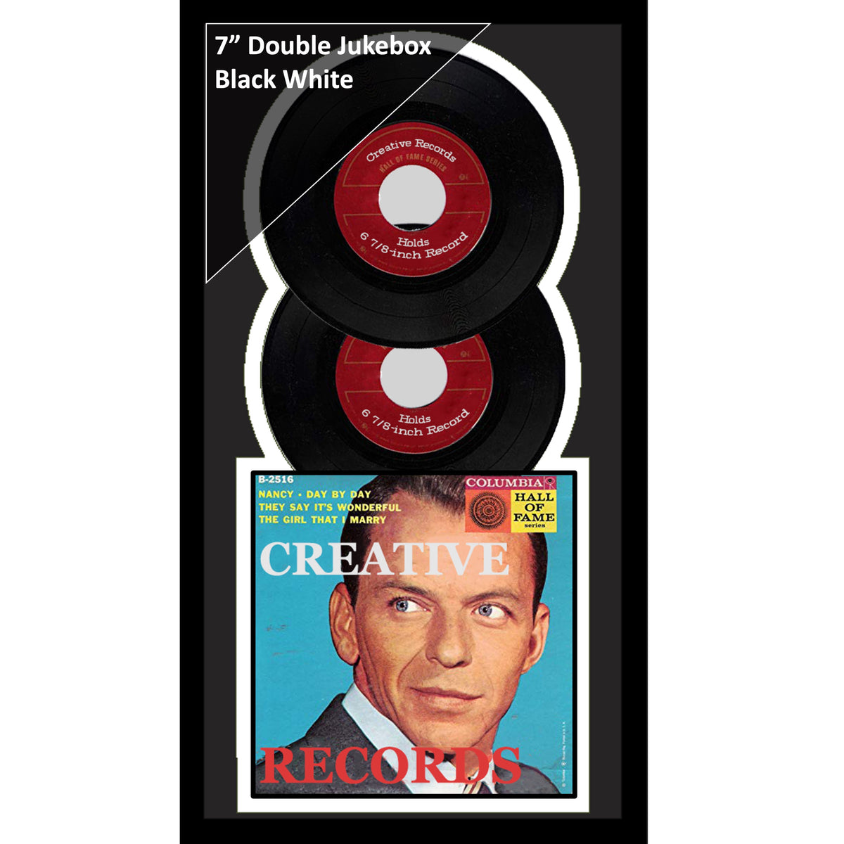 7" Double Jukebox Frame