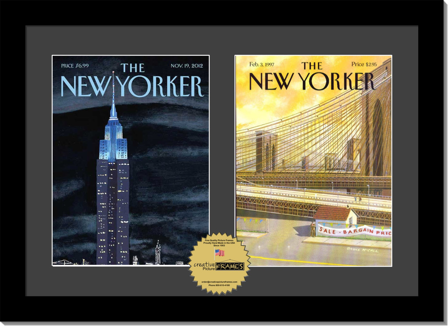 Double Magazine Frame